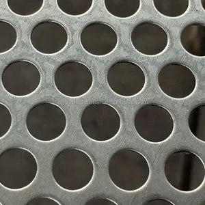 Stainless Steel Wire Perforated Mesh Carbon Steel With Bending Processing Service for Industrial and Construction Fields thumbnail-1