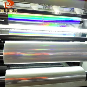 Die-electric Transparent BOPP Holographic Thermal Lamination Film and the Pattern Not Peeled Off. thumbnail-2