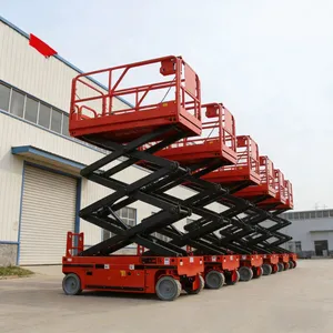 Hydraulic Electric Self Propelled Scissor Lift for Industrial Warehouse Maintenance thumbnail-3