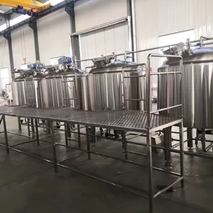 1000L 4Vessles Brewhousecraft Beer Equipment With Fermentation Tanks thumbnail-3