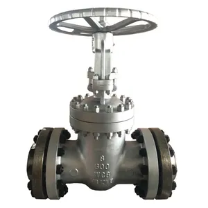 Non-rising Stem ANSI Cast Steel Gate Valve Compact Pipeline Shut-off Valve thumbnail-3