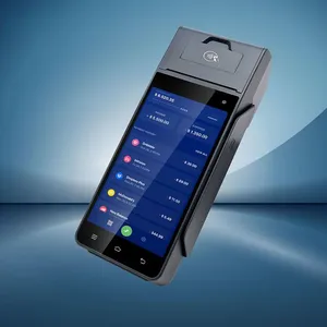 POS Receipt Printer 5.0 Screen Handheld 4G Thermal Printer for Android With 5.0MP Camera, 2 Band, BT, Touch Screen, 58mm Print Speed 90mm s, Compact thumbnail-2