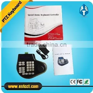 Intelligent 3D Mini Joystick Keyboard Controller for Security PTZ Dome Camera With RS485 LCD Menu thumbnail-6