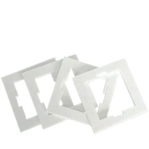 High Alumina Ceramic Fiber Gasket; 1400℃ Refractory Gasket; Cracking Furnace High-temperature Sealing Aluminum Silicate Fiber Insulation Gasket thumbnail-1
