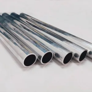 Aluminum Round Tube 6063 T5 Anodized Custom Size Diameter Wall Thickness Extruded Pipe for LED Light Bar thumbnail-4