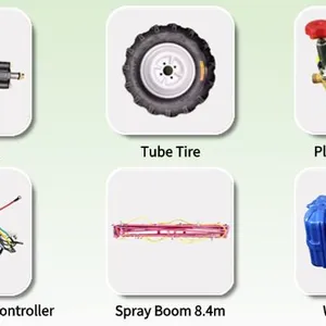 SPRY600B High Clearance Agricultural Sprayer With Remote Control Operation 600L Tank and Powerful Brushless Motor System thumbnail-4