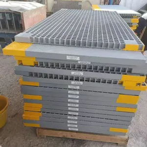 FRP Decking Fiberglass Walkway Grating - Building Material for Heavy Load thumbnail-5