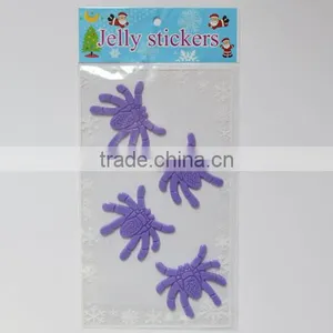 Jelly Gel Stickers, Gel Clings For Window or Cups thumbnail-1