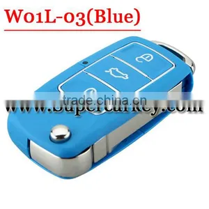 2016 Newest KEYDIY KD900 W01L-03 3 Button Remote Key With Blue Colour for URG200 thumbnail-1