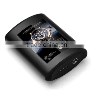 Latest High-end Gift Design 6600mAh Cell Wireless Phone Charger Device With Arc Advertising Screen thumbnail-4