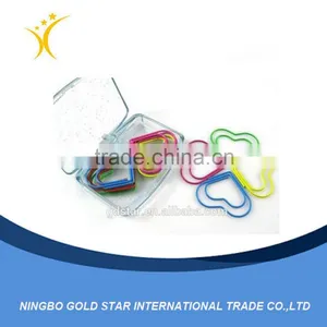 Professional Custom Heart Shaped Metal Paper Clip For Office Quality Choice thumbnail-1