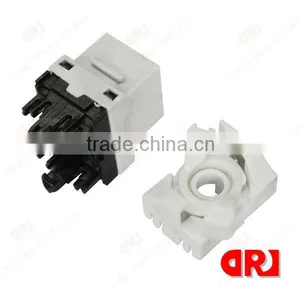 High-performane ABS UTP Toolless CAT6A Keystone Jack thumbnail-1