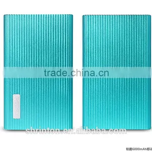 High Quality Wholesale Jazz Power Bank Charger 6000mah thumbnail-2