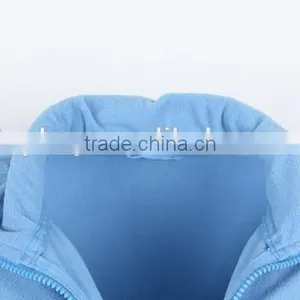 Boy's Low Price Blue Stock Polar Fleece Jacket With High Quality thumbnail-2