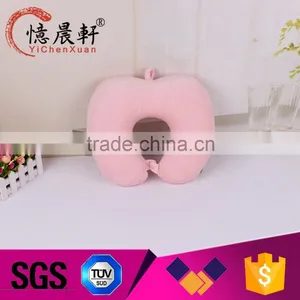 Neck Pillow,U Shape Inflatable Pillow,Custom PVC+PVC Flocking Inflatable Travel Pillow thumbnail-1
