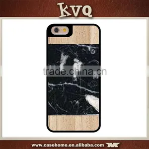 Natural Wood Wooden Case And Real Marble Back Case for Iphone 6s thumbnail-5