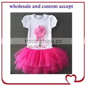 Made in China Super Quality Cheap Flower Girl Dresses Under, Cube Flower Girl's Tutu Dress,summer Shortsleeve One-piece Dresses thumbnail-2