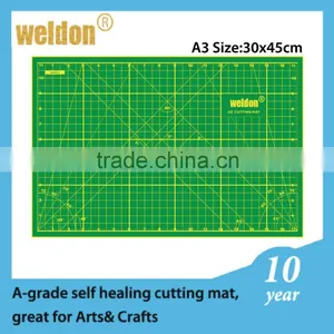 Weldon GREEN/BLUE Self Healing 5-Ply Double Sided Durable PVC Cutting Mat thumbnail-3