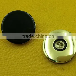 28mm Enamelled Metal Shank Button For Ladies Coats --- MJ5863 thumbnail-2