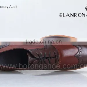 High Quality Leather Shoes Men Brogues Shoes Men Leather Dress Shoes thumbnail-5