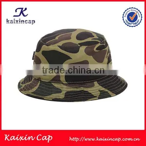 Customize Camo Wide Brim Blank Bucket Hat thumbnail-1