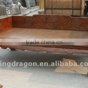 Chinese Antique Ming Style Bed thumbnail-1