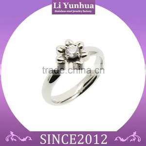 Fashion Zircon Stainless Steel Rings SR-8096 thumbnail-1