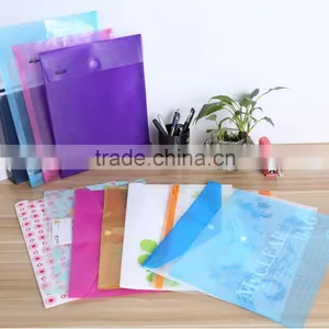 My Clear Bag A4 PP Material Button Type Folder thumbnail-6