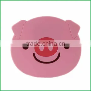Plastic Cartoon Anti-slip Coasters for Home Deco thumbnail-1