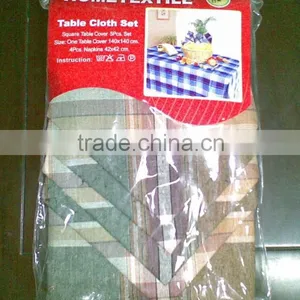 Yarn Dayed Table Cloth thumbnail-1