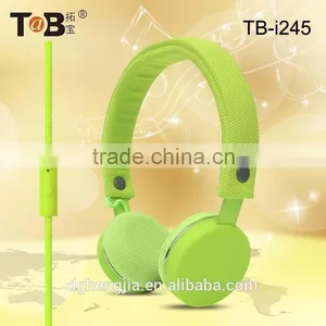 2015 Comsumer Electronics Cute Colorful Slim Fashion Headphone for Girls With Inline Mic thumbnail-1