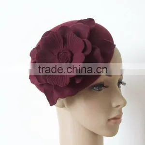Vintage Wine Felt Fascinator thumbnail-1