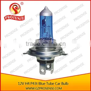Prosense h4 12v 60/55w P43t Car Halogen Bulb for Livina ( Light Blue Tube Silver Top) thumbnail-1