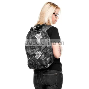 New Design 3D Printings Backpack Bag for Girls thumbnail-1