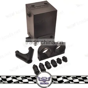 New Fuel Tank Price, Aluminum Cooling Tank With Dual Pump Bracket + Twin Check Valves + Y Fitting thumbnail-2