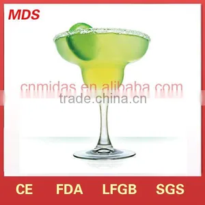 Christmas Handmade Unique Margarita Glass Cup thumbnail-1
