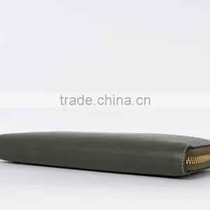Army Green Leather Wallet Clutch Bag Men Online, Best Gift thumbnail-5