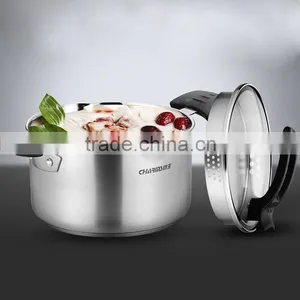Induction PP Handle Cooking Pots Stainless Steel Stock Pots thumbnail-2