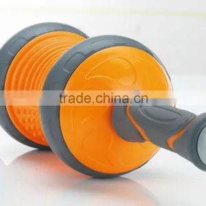 2 in 1 Massage & Exercise Wheel AB Exercise Easy to Use and Carry Home Gym Exercise Wheel AB WHEEL Brake Exercise Wheel Massage thumbnail-1
