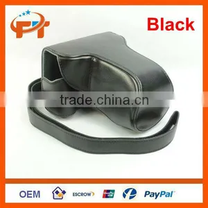 Pu Leather Camera Bag Camera Case for GF6 14-42mm thumbnail-3