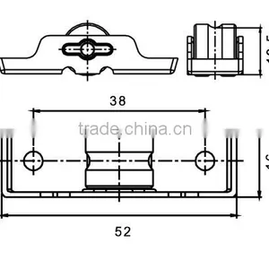 Pulley Wheel,Sliding Window Wheel thumbnail-6