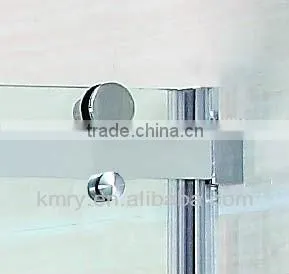 Frameless Frosted Sliding Shower Door (KD8113A) thumbnail-4