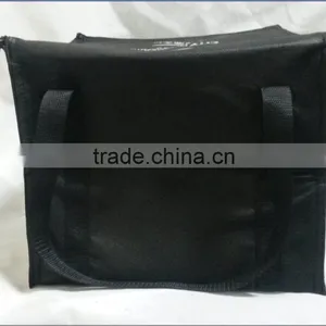 420 Diamond Weave Polyester 14 Can Insulated Cooler Bag thumbnail-6