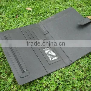 Simple Design Agenda Folder Document Holder With Pen Loop thumbnail-1