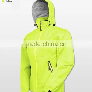 Women Yellow Wind Wind Breaker Jackets thumbnail-1