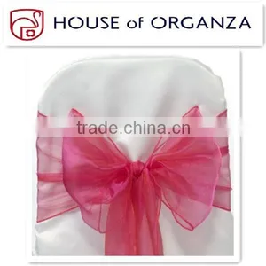 Red Organza Chair Sash thumbnail-1