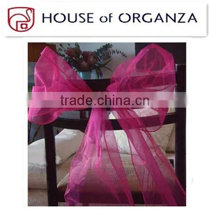 2014 New Design Organza Chair Sash thumbnail-1