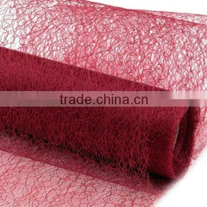 Decorative Fibre Net Roll for Wrapping Flowers and Decorations thumbnail-1