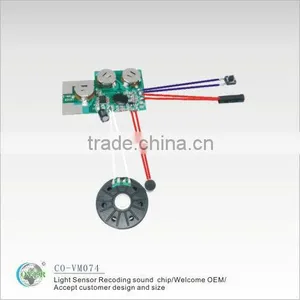 Recordable Motion Sensor Sound Module/voice Chip for Wedding Invitation thumbnail-1