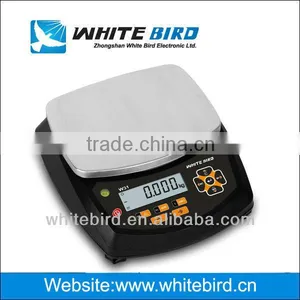 OIML Approval, Weight Scale, W31, 3/6/15/30kg, RS232C, Food Grade 304 Stainless Steel Countertop, ABS Housing thumbnail-1